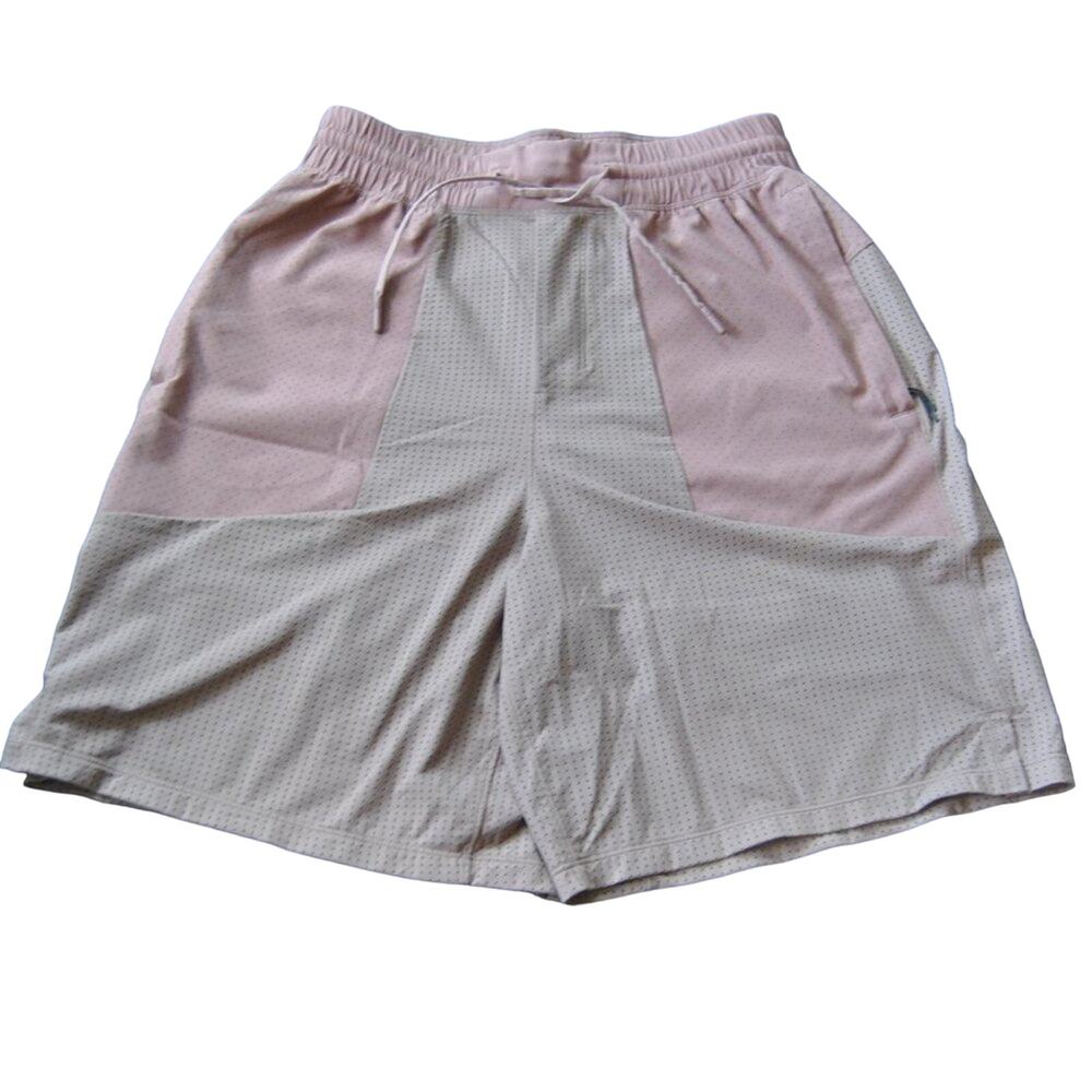 Lululemon Step Back Jump Mesh Athletic Short Dust Red 8" Inseam Small